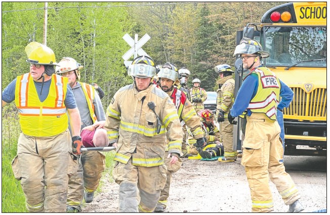 Disaster drill takes place at state park